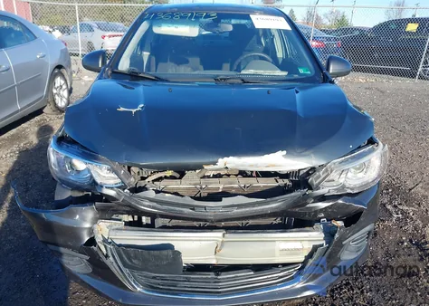 2017 Chevrolet Sonic Lt Auto from USA, damaged, VIN 1G1JD5SH8H4125396